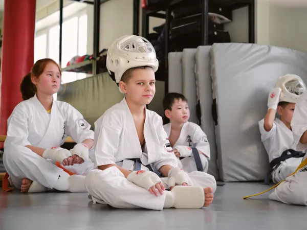 Kids kickboks training